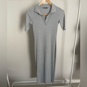 Zara Body Con Maxi Dress